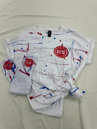 Image 3 of Splatter Paint Me Detroit Pistons 