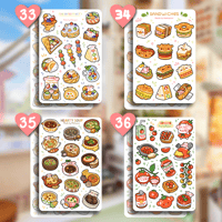 Image 1 of Sticker Sheet 33-36
