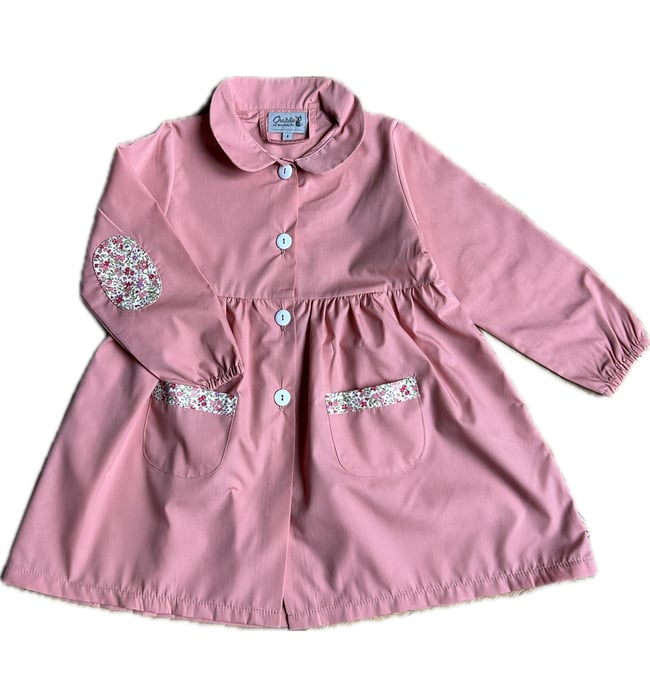 NEW Tablier école Violette, rose