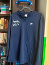 MENS M NAVY NIKE HENLEY CLIPPERS LOGO
