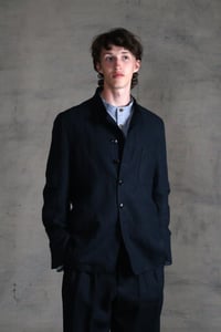 Image 3 of Harbour Master Jacket Linen - Dark Navy