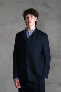 Image 1 of Harbour Master Jacket Linen - Dark Navy