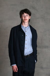 Image 5 of Harbour Master Jacket Linen - Dark Navy