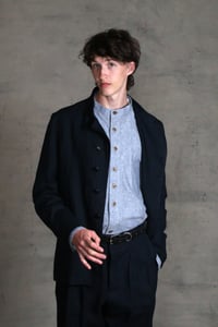 Image 7 of Harbour Master Jacket Linen - Dark Navy