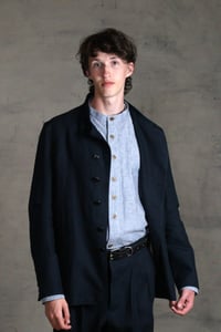 Image 6 of Harbour Master Jacket Linen - Dark Navy