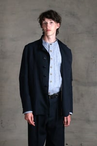 Image 8 of Harbour Master Jacket Linen - Dark Navy