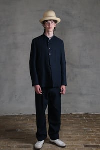 Image 17 of Harbour Master Jacket Linen - Dark Navy