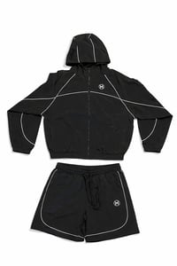 Image of Hustle Windbreaker (Black)