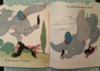 Image 2 of Vintage Disney's Dumbo Shape Book