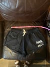 **UPCYCLED**XL BLACK BILLABONG SHORTS CLIPPERS YT INK
