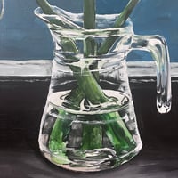 Image 2 of Arum Lillies Painting