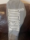 S GREY RUE PORTER SWEATPANTS "HOMEAUX" VERTICAL YT INK