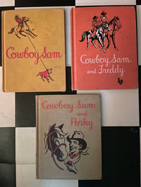 Image 1 of 3 Vintage Cowboy Sam Books 