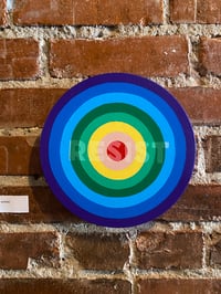 Image 1 of Original Acrylic Painting - “RESIST” (chromatic exhale)