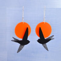 Image 5 of Sunset Swift Earrings