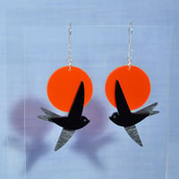 Image 3 of Sunset Swift Earrings