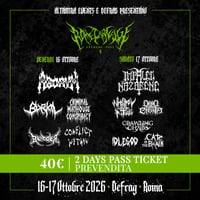 2 Days Pass Ticket *Prevendita*