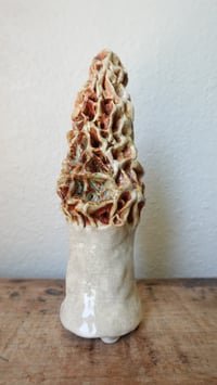 Image 8 of Morel Mushroom Incense Cone Holder #1