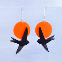 Image 4 of Sunset Swift Earrings