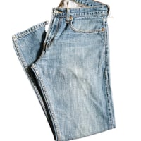 Image 2 of Men's Levis 527, Vintage 2004 Jean SZ 31/30 Low boot cut, med wash , 100% cotton 