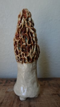 Image 3 of Morel Mushroom Incense Cone Holder #3
