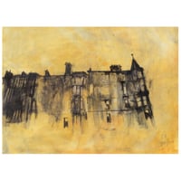 Image 1 of Tenements, Falkland Street  - Acrylic Paint and Charcoal on Paper 