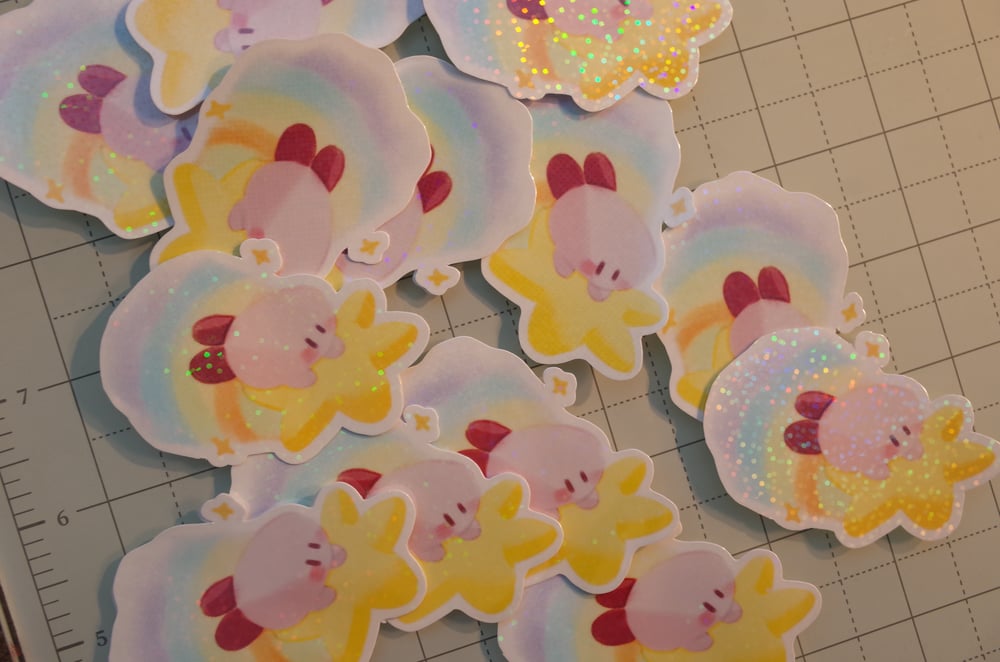 Image of Kirby Star vinyl sticker
