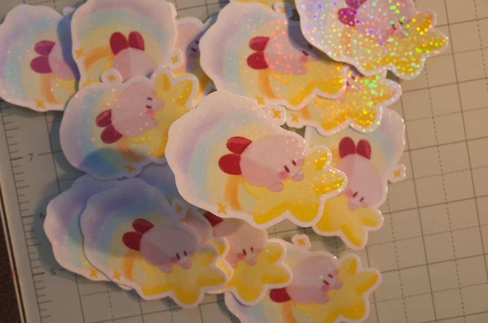 Image of Kirby Star vinyl sticker