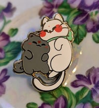 Image 3 of Bingpup and Nyazun Sleeping Pin