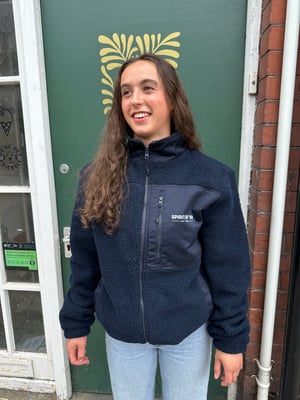Image of Spirit of 58 Recycled Sherpa Fleece Navy 
