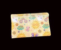 Image 2 of Colorful Handmade Matching Set, boho, retro, yellow, gift, zipper, book, lanyard, pad