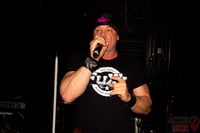 Image 2 of Stevie Rachelle "Stage Worn /  FUXK" men's Tour Tee Large includes a Free CD