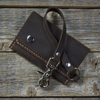 Image 1 of The GrimWolf Nomad - Dk Brown/Dk Brown/Tan/Nickel
