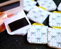 Image 2 of Handmade Magnetic School Subject Tabs, dividers, subject, notebook, gift, bows