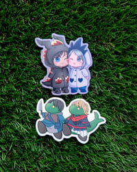 Image 1 of FF16 Shippy Matte Stickers