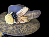 Image 1 of Once in A Blue Moon Hat Fascinator