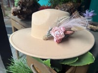 Image 1 of Pink Rose Hat Pin
