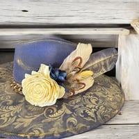 Image 2 of Once in A Blue Moon Hat Fascinator