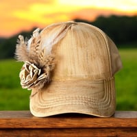 Image 2 of Rustic Rose Hat Pin