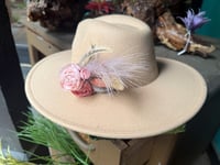 Image 3 of Pink Rose Hat Pin