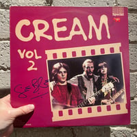 Cream – Cream Vol 2 - LP signed by Ginger Baker! 