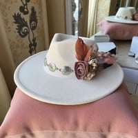 Image 2 of Rose All Day Hat Fascinator