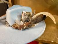 Image 1 of Arrowhead Hat Fascinator