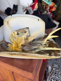 Image 5 of Axis Hide Hat and Horn Fascinator