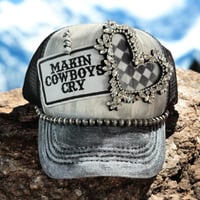 Image 1 of Making Cowboys Cry Trucker Hat