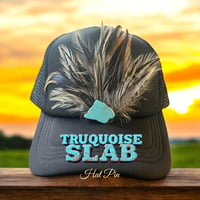 Image 1 of Turquoise Slab Hat Pin