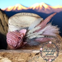 Image 1 of She Blooms Where She’s Planted Hat Fascinator