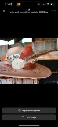 Image 1 of Small Town Girl Hat Fascinator