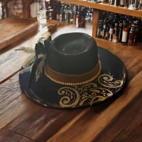 Image 2 of Black Gold  Fascinator