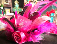 Image 1 of We Wear Pink on Wednesdays Hat Fascinator